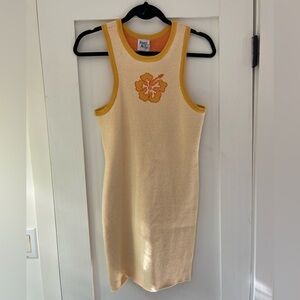 Princess Polly - Hibiscus Honey Mini Dress Yellow M\L